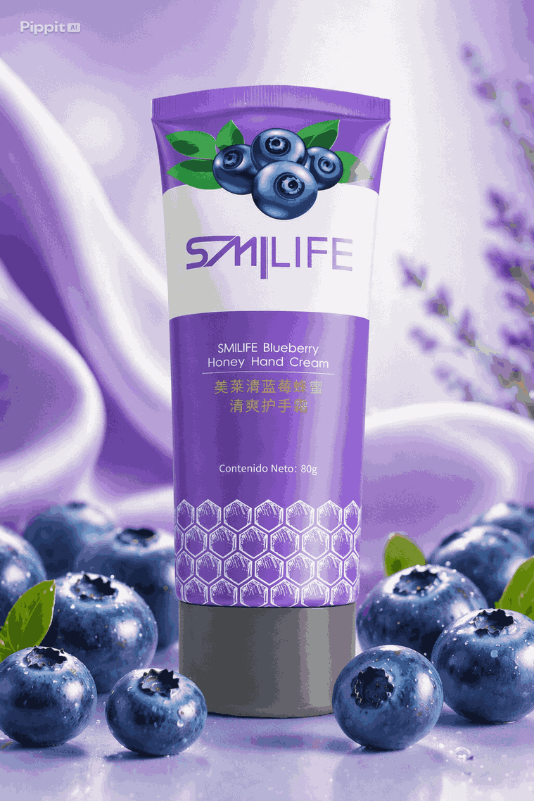 Smilife Blueberry Honey Hand Cream (Crema de Manos con Arándanos y Miel)